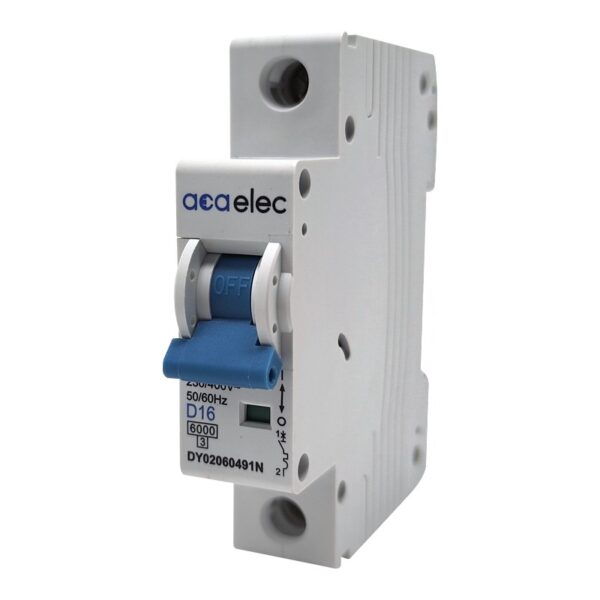 MCB 1P D16 6KA 1M
