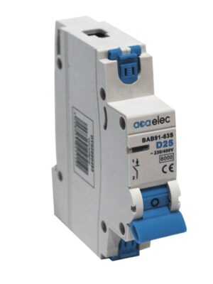 ΜΙΚΡΟΑΥΤΟΜΑΤΗ ΑΣΦΑΛΕΙΑ ΚΑΜΠΥΛΗΣ D MCB 25A