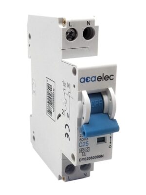 MCB 1P+N C25 3kA 1M