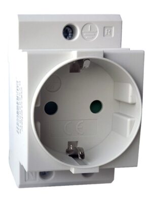 DIN RAIL SOCKET Schuko-2P+E 16A  2,5M