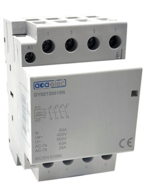 CONTACTOR 63A 4NO 230V 3M