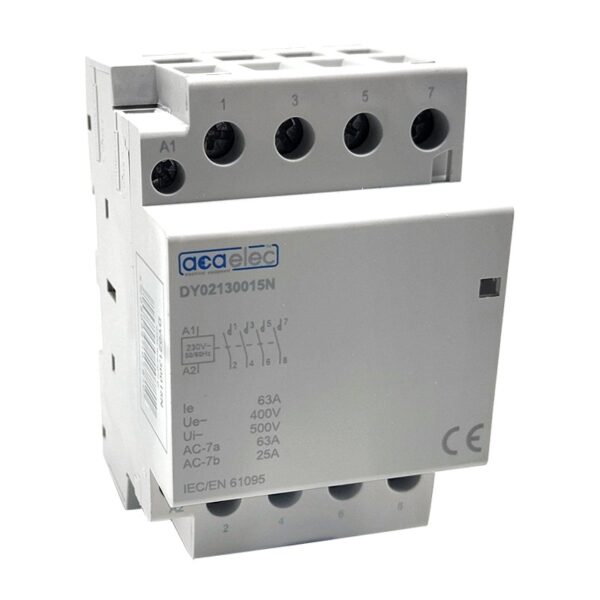 CONTACTOR 63A 4NO 230V 3M