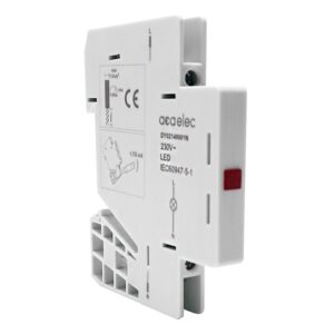 INDICATOR LAMP SINGLE RED 16A 230V 0,5M