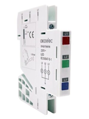 INDICATOR LAMP TRIPLE RED-GREEN-BLUE 16A 230V 0,5M