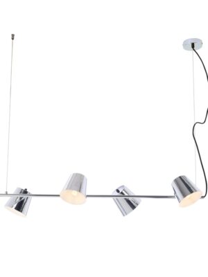 NETTO ΦΩΤΙΣΤΙΚΟ ΚΡΕΜΑΣΤΟ ΧΡΩΜΙΟ ΜΕΤΑΛΛΙΚΟ ΣΥΜΒΑΤΙΚΟ 4ΧΕ14 IP20 1020Χ1020mm