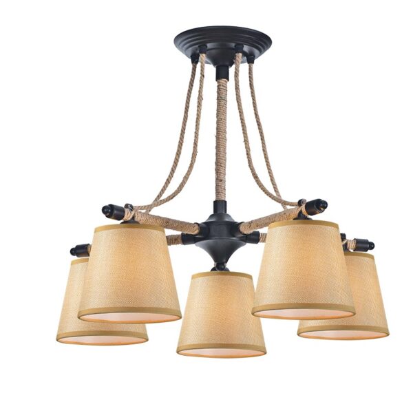 NETTO ΦΩΤΙΣΤΙΚΟ ΚΡΕΜΑΣΤΟ ΜΑΥΡΟ ΜΑΤ ΜΕΤΑΛΛΙΚΟ ΣΥΜΒΑΤΙΚΟ 5ΧΕ14 IP20 Φ570Χ480mm