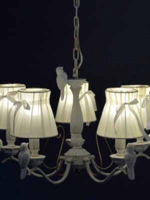 ΚΡΕΜ Φ/Σ 5ΧΕ14 ΜΕΤΑΛ ΛΕΥΚΟ-ΧΡΥΣΟ+ΛΕΥΚΟ ΑΜΠΑΖΟΥΡ Φ58ΧΗ84CM EKAVI