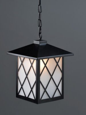 NETTO ΦΩΤΙΣΤΙΚΟ ΚΡΕΜΑΣΤΟ ΜΑΥΡΟ ΜΑΤ ΜΕΤΑΛΛΙΚΟ ΣΥΜΒΑΤΙΚΟ 1ΧΕ27 IP20 250Χ250Χ1300mm