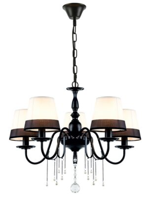 NETTO ΦΩΤΙΣΤΙΚΟ ΚΡΕΜΑΣΤΟ ΜΑΥΡΟ ΜΕΤΑΛΛΙΚΟ ΣΥΜΒΑΤΙΚΟ 5ΧΕ14 IP20 Φ630Χ900mm