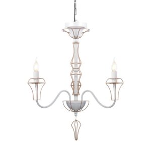 NETTO ΦΩΤΙΣΤΙΚΟ ΚΡΕΜΑΣΤΟ ΛΕΥΚΟ ΜΕΤΑΛΛΙΚΟ ΣΥΜΒΑΤΙΚΟ 3ΧΕ14 IP20 Φ530Χ1090mm