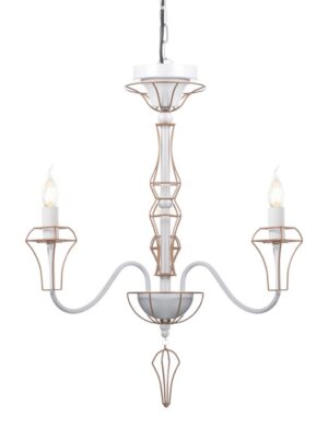 NETTO ΦΩΤΙΣΤΙΚΟ ΚΡΕΜΑΣΤΟ ΛΕΥΚΟ ΜΕΤΑΛΛΙΚΟ ΣΥΜΒΑΤΙΚΟ 3ΧΕ14 IP20 Φ530Χ1090mm