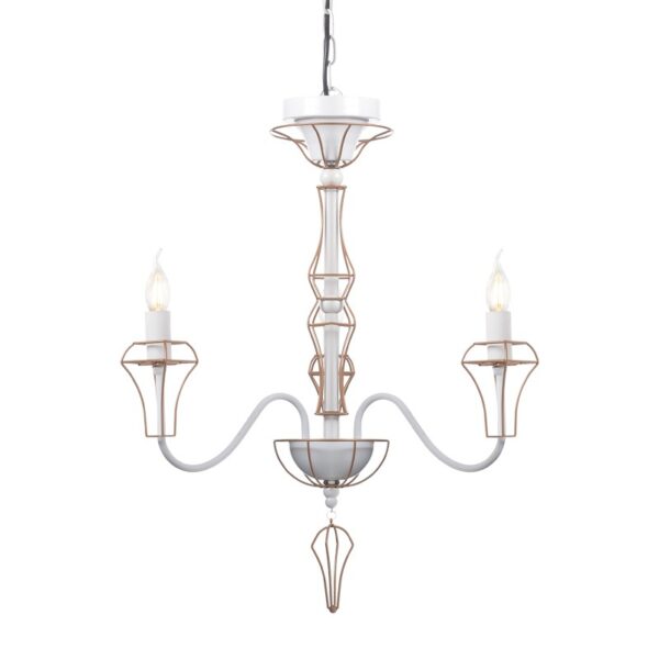 NETTO ΦΩΤΙΣΤΙΚΟ ΚΡΕΜΑΣΤΟ ΛΕΥΚΟ ΜΕΤΑΛΛΙΚΟ ΣΥΜΒΑΤΙΚΟ 3ΧΕ14 IP20 Φ530Χ1090mm