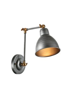 THALASSA-ΦΩΤΙΣΤΙΚΟ ΕΠΙΤΟΙΧΟ/ΟΡΟΦΗΣ ΟΡΕΙΧΑΛΚΙΝΟ ΜΕΤΑΛΛΙΚΟ ΣΥΜΒΑΤΙΚΟ 1ΧΕ27 IP20  Φ15Χ39CM