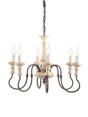 ΚΡΕΜΑΣΤΟ Φ/Σ 6ΧΕ14 ΑΝΤΙΚΕ/ΣΚΟΥΡΙΑ ΜΕΤΑΛΛΙΚΟ D60XH150CM TOULOUSE