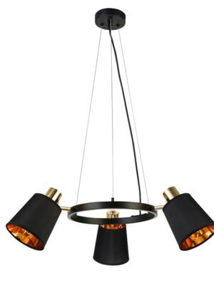 NETTO ΦΩΤΙΣΤΙΚΟ ΚΡΕΜΑΣΤΟ ΜΑΥΡΟ ΜΕΤΑΛΛΙΚΟ ΣΥΜΒΑΤΙΚΟ 3ΧΕ14 IP20 Φ630Χ1000mm