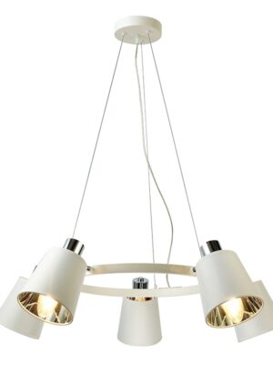 NETTO ΦΩΤΙΣΤΙΚΟ ΚΡΕΜΑΣΤΟ ΛΕΥΚΟ ΜΕΤΑΛΛΙΚΟ ΣΥΜΒΑΤΙΚΟ 5ΧΕ14 IP20 Φ730Χ1000mm