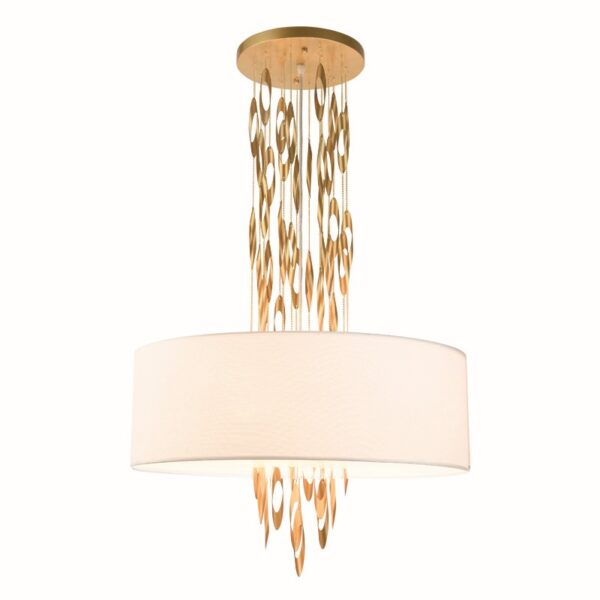 NETTO ΦΩΤΙΣΤΙΚΟ ΚΡΕΜΑΣΤΗ ΣΑΜΠΑΝΙΖΕ ΧΡΥΣΟ ΜΕΤΑΛΛΙΚΟ ΣΥΜΒΑΤΙΚΟ 5ΧΕ14 IP20 Φ600Χ1000mm