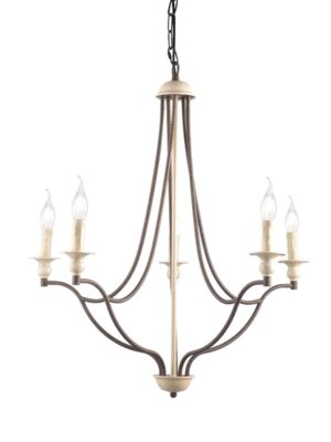 ΚΡΕΜΑΣΤΟ Φ/Σ 5ΧΕ14 ΑΝΤΙΚΕ/ΣΚΟΥΡΙΑ ΜΕΤΑΛΛΙΚΟ D70XH175CM LYON