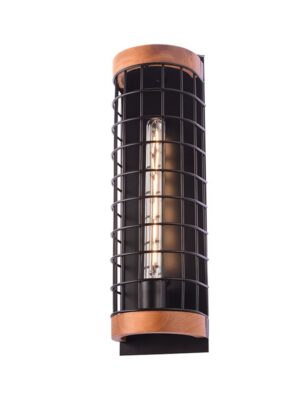 NETTO ΦΩΤΙΣΤΙΚΟ ΕΠΙΤΟΙΧΟ ΜΑΥΡΟ ΜΕΤΑΛΛΙΚΟ ΣΥΜΒΑΤΙΚΟ 1ΧΕ27 IP20 140Χ470mm