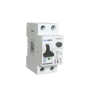 ΗΛΕΚΤΡΟΜΑΓΝΗΤΙΚΟΣ ΔΙΑΚΟΠΤΗΣ  ΔΙΑΡΡΟΗΣ RCBO 1P+N C10 30mА AC TYPE 6kA 2M