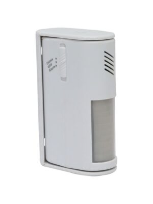 ΑΣΥΡΜΑΤΟ ΚΟΥΔΟΥΝΙ ΜΕ ΑΝΙΧΝΕΥΤΗ ΚΙΝΗΣΗΣ 9VDC ΜΠΑΤΑΡΙΑ ≥70DB ΑΛΑΡΜ IP20