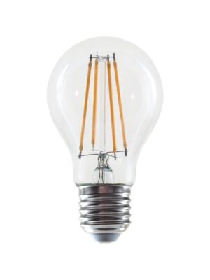 FILAMENT LED A60 6W 6500K 230V AC 840LM RA80 30000HRS 360° 1xE27 1xE27