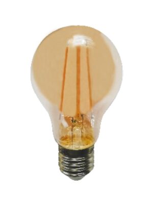 FILAMENT LED ΚΕΧΡΙΜΠΑΡΙ STEP-DIM A60 8W ΚΕΧΡΙΜΠΑΡΙ 2700K 230V AC 940LM RA80 30000HRS 360° 1xE27