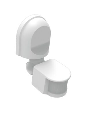 ΑΝΙΧΝΕΥΤΗΣ ΚΙΝΗΣΗΣ ΥΠΕΡΥΘΡΩΝ ΕΠΙΤΟΙΧΟΣ ΛΕΥΚΟΣ 230V 180° 2-12m  IP44