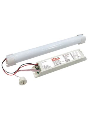 LED KIT ΑΣΦΑΛΕΙΑΣ 180MIN CONVERTER 10-80V MΑΧ.6W & ΜΠΑΤΑΡΙΑ Ni-Cd 6V 3000mAh