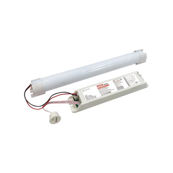 LED KIT ΑΣΦΑΛΕΙΑΣ 90MIN CONVERTER 10-80V MAX.6W & ΜΠΑΤΑΡΙΑ Ni-Cd 6V 1500mAh