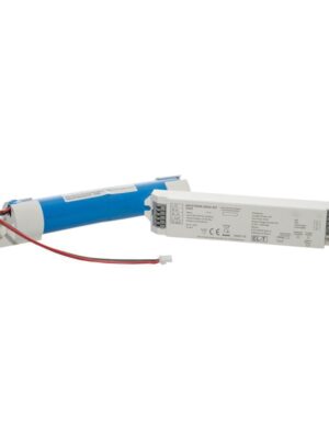 LED KIT ΑΣΦΑΛΕΙΑΣ 180MIN CONVERTER 50-300VDC Max.5W & ΜΠΑΤΑΡΙΑ LiFePO4 6.4V 3Ah