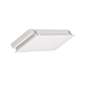 ΦΩΤΙΣΤΙΚΟ ΨΕΥΔΟΡΟΦΗΣ ΟΡΥΚΤΗΣ ΙΝΑΣ ΚΕΝΟ LED 4xT8 ΑΝΟΞΕΙΔΩΤΟ ΑΤΣΑΛΙ  ΔΙΑΦΑΝΕΣ ΚΑΛΥΜΜΑ IP45 595x595x82mm