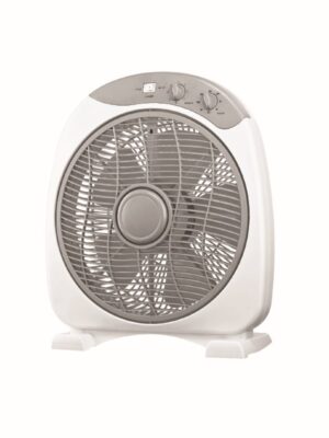 ΑΝΕΜΙΣΤΗΡΑΣ ΤΕΤΡΑΓΩΝΟΣ ΕΠΙΔΑΠΕΔΙΟΣ ΛΕΥΚΟΣ ΜΕ ΓΚΡΙ  ΜΕ 5 ΠΤΕΡΥΓΙΑ AC 40W Φ300mm