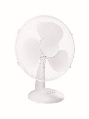 ΑΝΕΜΙΣΤΗΡΑΣ ΕΠΙΤΡΑΠΕΖΙΟΣ ΛΕΥΚΟΣ ΜΕ 3 ΠΤΕΡΥΓΙΑ AC 50W Φ300mm