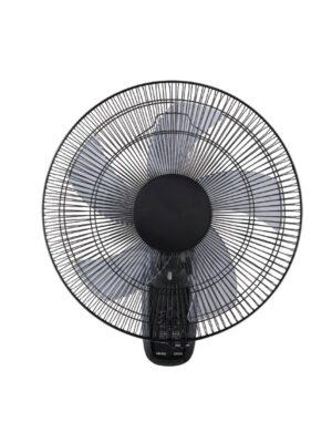 ΑΝΕΜΙΣΤΗΡΑΣ ΕΠΙΤΟΙΧΟΣ ΜΑΥΡΟΣ ΜΕ 5 ΠΤΕΡΥΓΙΑ ΔΙΑΦΑΝΑ ΤΗΛΕΧΕΙΡΙΣΤΗΡΙΟ & ΧΡΟΝΟΔΙΑΚΟΠΤΗΣ  AC 50W Φ450mm