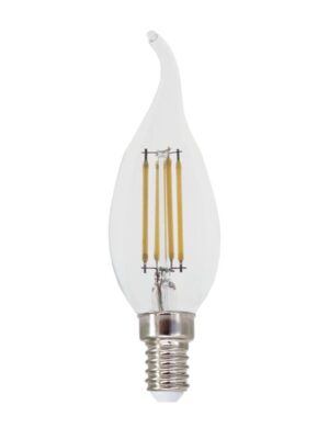 FILAMENT LED STEP-DIM C35 4W TIP 2700K 230V AC 570LM RA80 30000HRS 360° 1xE14