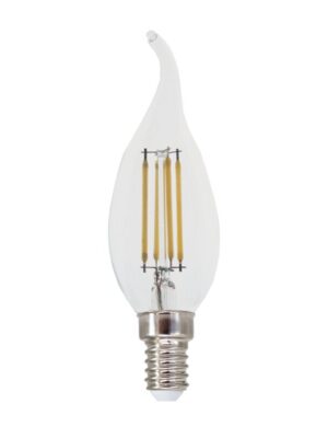 FILAMENT LED DIM C35 5W TIP 4000K 230V AC 690LM RA80 30000HRS 360° 1xE14