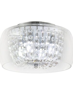 NETTO ΦΩΤΙΣΤΙΚΟ ΟΡΟΦΗΣ ΧΡΩΜΙΟ ΜΕΤΑΛΛΙΚΟ ΣΥΜΒΑΤΙΚΟ 6ΧG9 IP20 Φ400Χ232mm