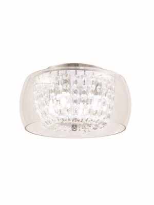 NETTO ΦΩΤΙΣΤΙΚΟ ΟΡΟΦΗΣ ΧΡΩΜΙΟ ΜΕΤΑΛΛΙΚΟ ΣΥΜΒΑΤΙΚΟ 4ΧG9 IP20 Φ280Χ155mm