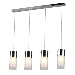 NETTO ΚΡΕΜΑΣΤΟ ΡΑΓΑ ΓΥΑΛΙ ΣΧΕΔΙΑ 4XΕ14 DALI