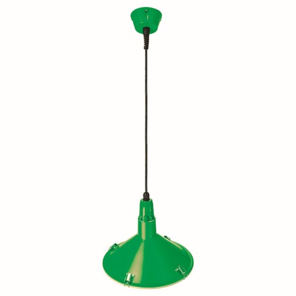 ΔΙΑΚΟΣΜΗΤΙΚΗ ΚΑΜΠΑΝΑ ΚΡΕΜΑΣΤΗ ΑΛΟΥΜΙΝΙΟ ΠΡΑΣΙΝΗ ΣΥΜΒΑΤΙΚΟ 1xE27 IP65 310x310x1832mm