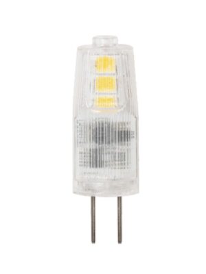 LED SMD MINI ΠΛΑΣΤΙΚΟ 1,5W 3000K 12V AC/DC 150LM RA80 30000HRS 360° 1xG4