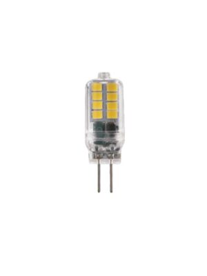 LED SMD ΠΛΑΣΤΙΚΟ ΔΙΑΦΑΝΟ 2W 6000K 12V AC/DC 200LM RA80 30000HRSRS 360° 1xG4