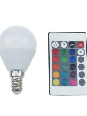 LED SMD 4W IR RGB 3000K 230V AC 300LM RA80 30000HRS 270° 1xE14