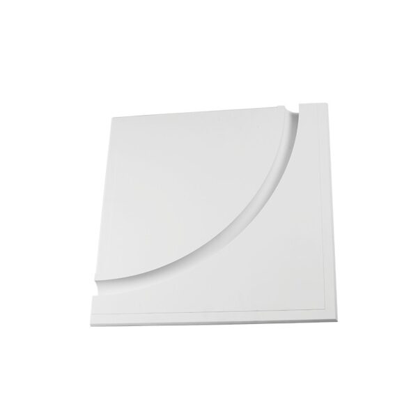 ΓΥΨΙΝΟ TRIMLESS ΦΩΤΙΣΤΙΚΟ ANDIE 1/4 ΤΟΥ ΚΥΚΛΟΥ 62x62x5CM