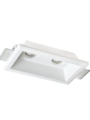 ΓΥΨΙΝΟ TRIMLESS ΔΙΠΛΟ ΣΠΟΤ RYAN GU10