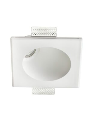 ΣΤΡΟΓΓΥΛΟ ΓΥΨΙΝΟ TRIMLESS ΣΠΟΤ JADE GU10 ΠΛΑΓΙΟΥ ΦΩΤΙΣΜΟΥ