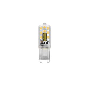 LED SMD 3W 3000K 230V AC 250LM RA80 30000HRS 300°  1xG9ΠΛΑΣΤΙΚΟ ΔΙΑΦΑΝΟ