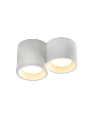 ΓΥΨΙΝΟ 2 ΣΤΡΟΓΓΥΛA Φ/Σ ΟΡΟΦΗΣ ΦΥΣΙΚΟ 215*110*110 GENI 2*GX53