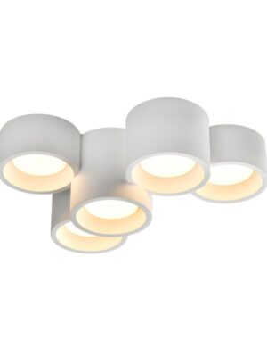 ΓΥΨΙΝΟ 5 ΣΤΡΟΓΓΥΛA Φ/Σ ΟΡΟΦΗΣ ΦΥΣΙΚΟ 370*240*150 GENI 5*GX53